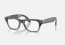 0RW7001 Meta AI / Matte Transparent Ice Grey/Demo Lens(8529) / 50-19-150