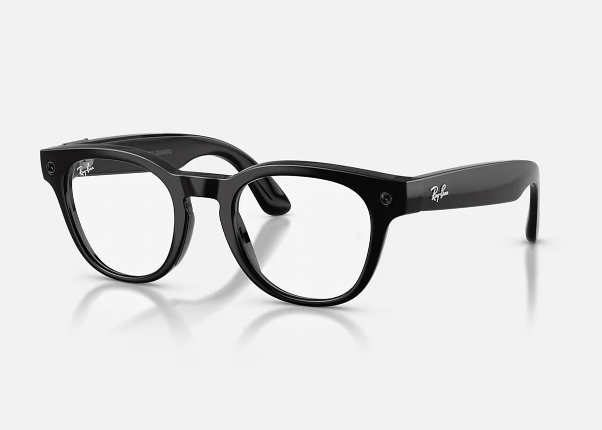 0RW7002 Meta AI / Shiny Black/Demo Lens(2000) / 49-22-150