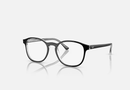 0RX5417 Ray-Ban® / Black on Transparent(2034) / 50-19-145