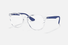 0RX7046F-Rayban Erika / Transparent/Blue(5951) / 55-18-150