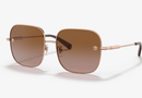 0VE2246D-Versace / Rose Gold/Brown Gradient(141213) / 59-17-145