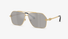 0VE2284-Versace / Gold/Grey Mirror Silver(10026G) / 61-13-145