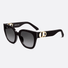 30MONTAIGNE S10F-DIOR WOMAN / Black/Gradient Grey(10A1) / 54-20-130