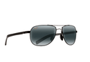 327 02-Maui Jim Guardrails / Gloss Black/Neutral Grey / 58-17-130