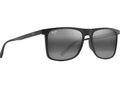 619-02-Maui Jim Makamae / Matte Black/Neutral Grey / 56-17-145
