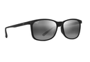 672-02-Maui Jim Hulili / Matte Black/Neutral Grey Polorized / 57-17-145