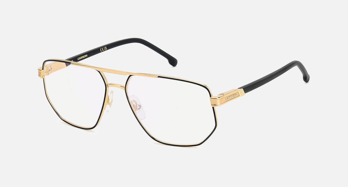 CA 1141 / Matte Black Gold/Blue Mirror(I46) / 58-15-145