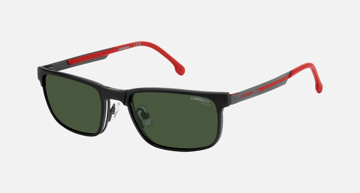 CA 8921/C / Matte Black Red/Green Polarized(BLX/UC) / 56-18-145