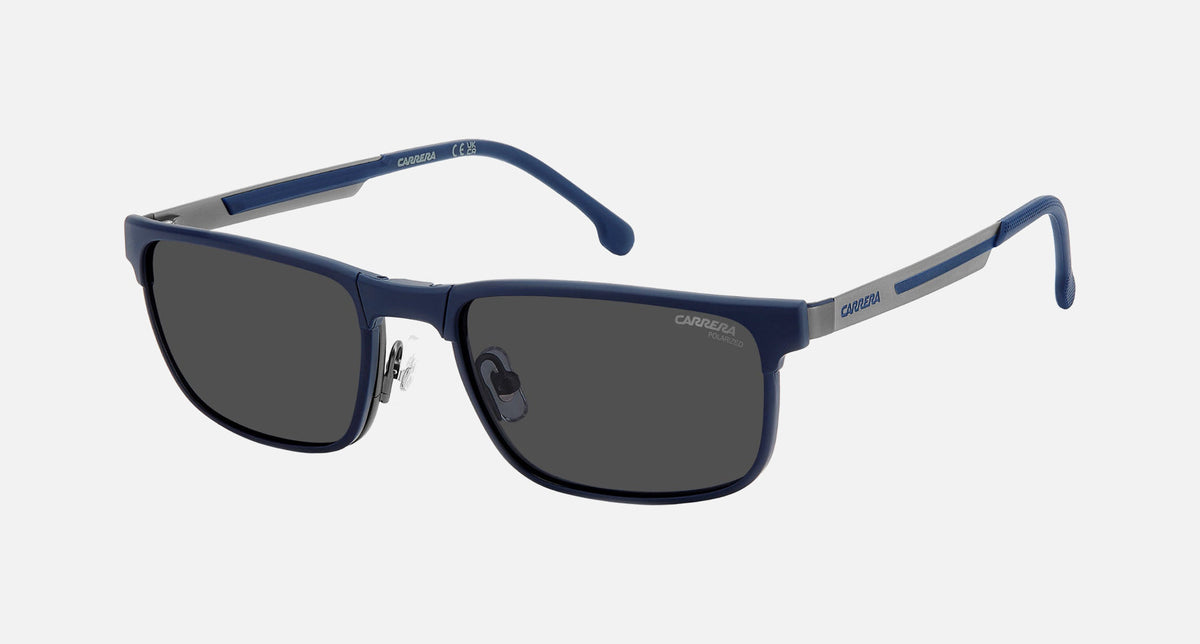 CA 8921/C / Matte Dark Ruthenium Blue/Grey Polarized(V6D/M9) / 56-18-145