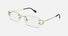 CT0344O / Gold / Transparent AR (001) / 53-18-140