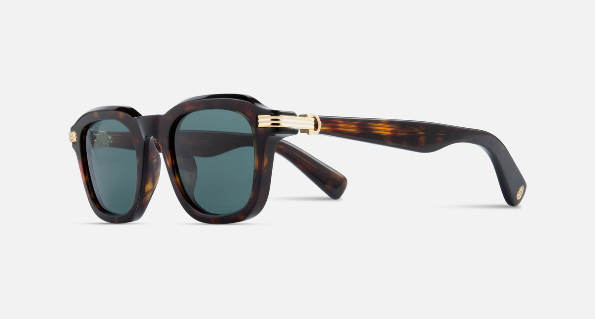 CT0536S / Havana / Green with Light Mirror (002) / 49-23-145