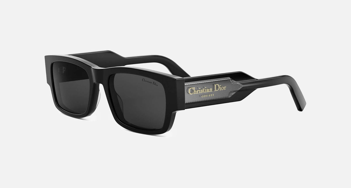 CHRISTIAN DIOR LABEL S1I / Grey/Shiny Black(13A0) / 54-19-145