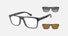 EA4115 / Black (Black) / Clear (Clear) (50171W) / 54-18-145
