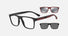 EA4115 / Black (Matte black) / Clear (Clear) (50421W) / 54-18-145