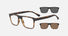 EA4115 / Havana (Matte havana) / Clear (Clear) (58021W) / 54-18-145