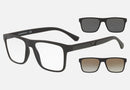 EA4115 / Black (Matte black) / Clear (Clear) (58531W) / 54-18-145