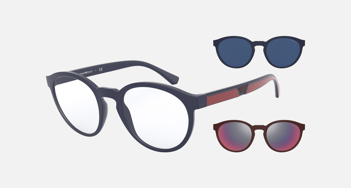 EA4152 / Blue (Matte blue) / Clear (Clear) (56691W) / 52-21-145