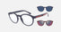 EA4152 / Blue (Matte blue) / Clear (Clear) (56691W) / 52-21-145