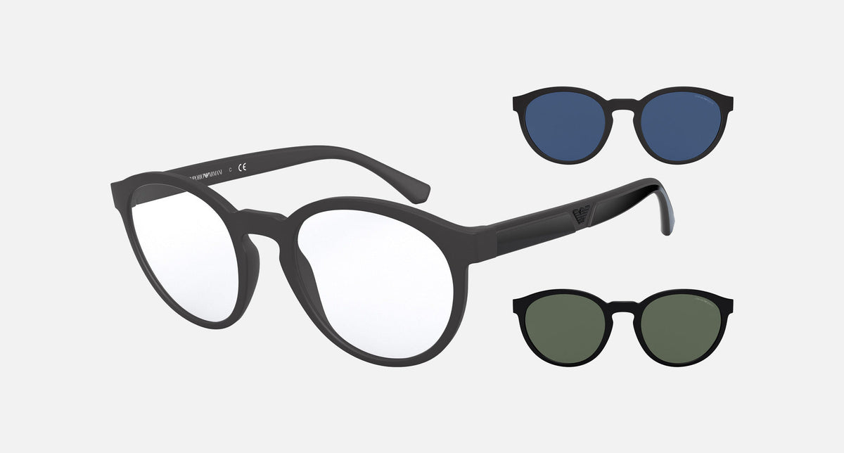 EA4152 / Black (Matte black) / Clear (Clear) (58011W) / 52-21-145