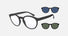EA4152 / Black (Matte black) / Clear (Clear) (58011W) / 52-21-145