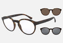 EA4152 / Havana (Matte havana) / Clear (Clear) (58021W) / 52-21-145