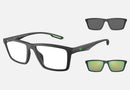 EA4189U / Black (Matte black) / Clear (Clear) (50011W) / 55-17-145