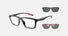 EA4189U / Black (Shiny black) / Clear (Clear) (50171W) / 55-17-145