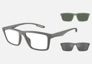 EA4189U / Grey (Matte dark grey) / Clear (Clear) (50611W) / 55-17-145