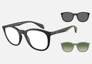 EA4211 / Black (Matte black) / Clear (Clear) (50011W) / 52-20-145