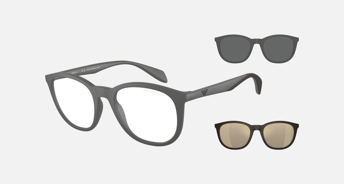 EA4211 / Grey (Matte grey) / Clear (Clear) (51261W) / 52-20-145