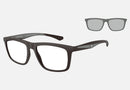 EA4235 / Brown (Matte brown) / Clear (Clear) (61861W) / 53-18-145