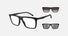 EA4258 / Black (Matte black) / Clear (Clear) (50011W) / 54-17-145
