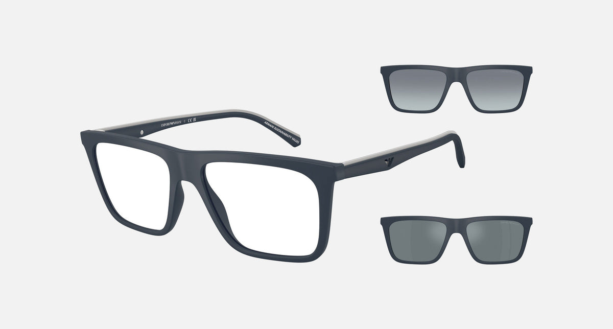 EA4258 / Blue (Matte blue) / Clear (Clear) (50881W) / 54-17-145
