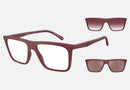 EA4258 / Bordeaux (Matte bordeaux) / Clear (Clear) (52611W) / 54-17-145