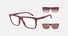 EA4258 / Bordeaux (Matte bordeaux) / Clear (Clear) (52611W) / 54-17-145