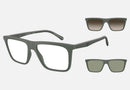 EA4258 / Green (Matte green) / Clear (Clear) (63121W) / 54-17-145
