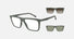 EA4258 / Green (Matte green) / Clear (Clear) (63121W) / 54-17-145