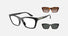 EA4274BU / Black (Shiny black) / Clear (Clear) (50171W) / 53-19-140