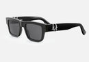Dior Oblique S3I-Dior Men / Smoke/Shiny Black(10A0) / 52-19-145