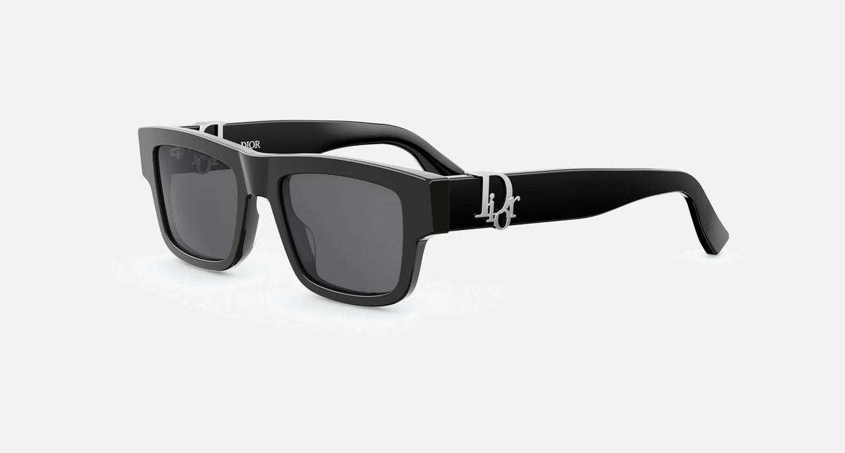 DIOR OBLIQUE S3I / Smoke/Shiny Black(10A0) / 52-19-145