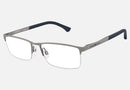 EA1041 / Grey (Matte gunmetal) / Demo Lens (3009) / 55-17-140