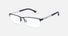 EA1041 / Blue (Rubber blue) / Demo Lens (3131) / 53-17-140