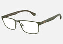 EA1105 / Green (Matte green) / Demo Lens (3388) / 56-17-145