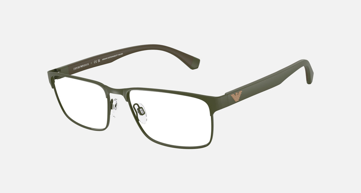 EA1105 / Green (Matte green) / Demo Lens (3388) / 56-17-145
