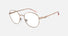 EA1144 / Gold (Shiny rose gold) / Demo Lens (3011) / 50-19-140