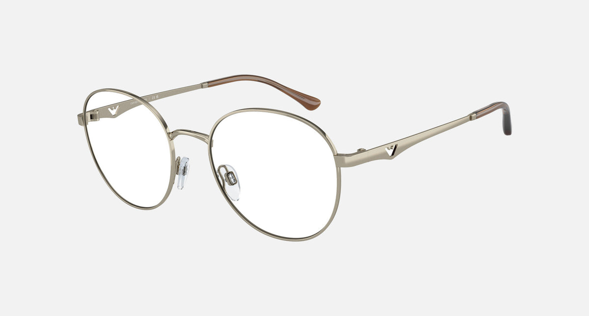 EA1144 / Gold (Shiny pale gold) / Demo Lens (3013) / 52-19-140