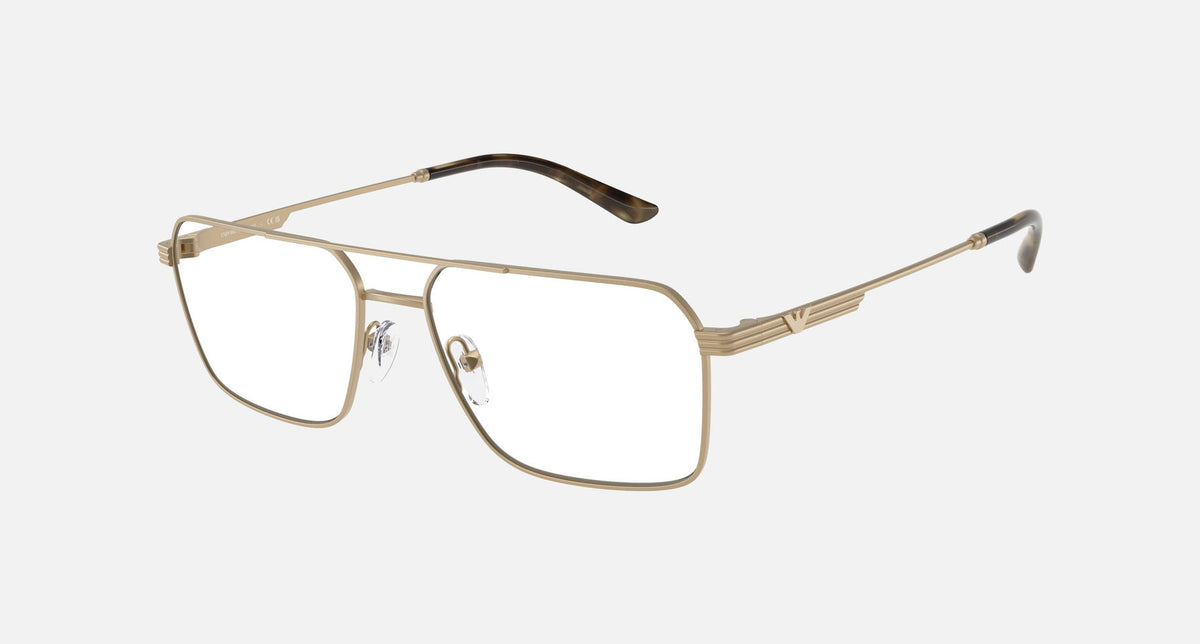 EA1166 / Gold (Matte pale gold) / Demo Lens (3002) / 57-17-145