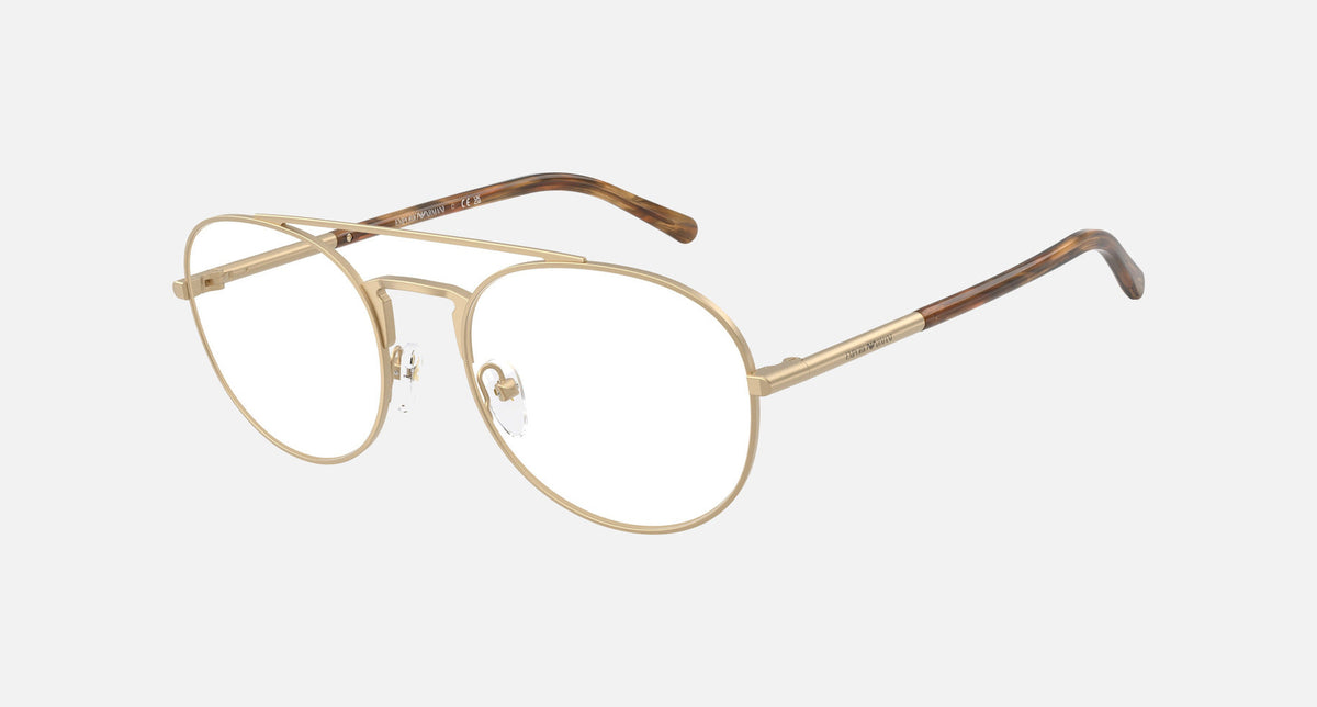 EA1178 / Gold (Matte pale gold) / Demo Lens (3421) / 53-20-145