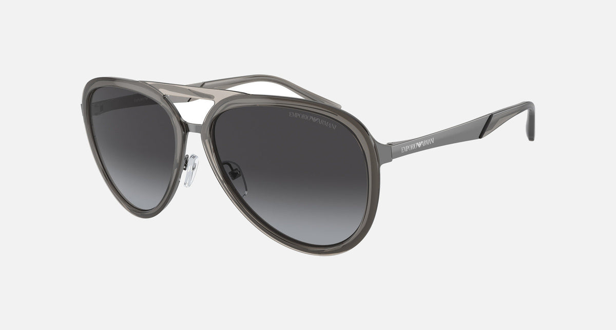 EA2145 / Transparent (Shiny transparent smoke) / Grey (Gradient Grey) (33578G) / 59-16-145
