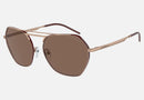 EA2148 / Gold (Shiny rose gold) / Brown (Dark Brown) (301173) / 56-16-140